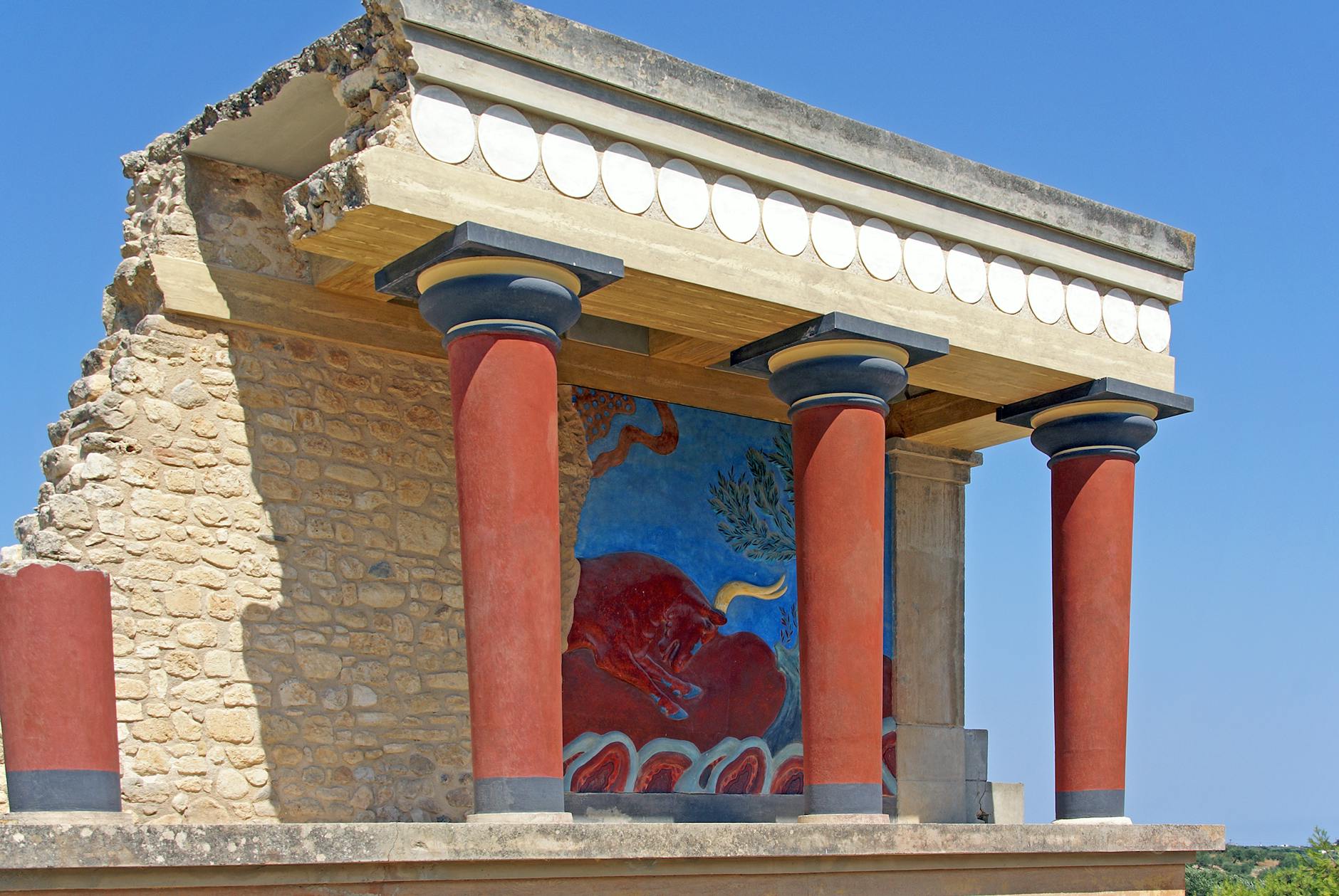 Palacio de Knossos, el yacimiento minoico más importante de Creta