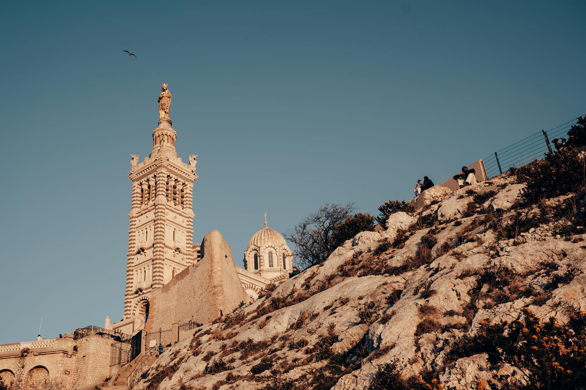 Basílica de Notre-Dame de la Garde en Marsella
