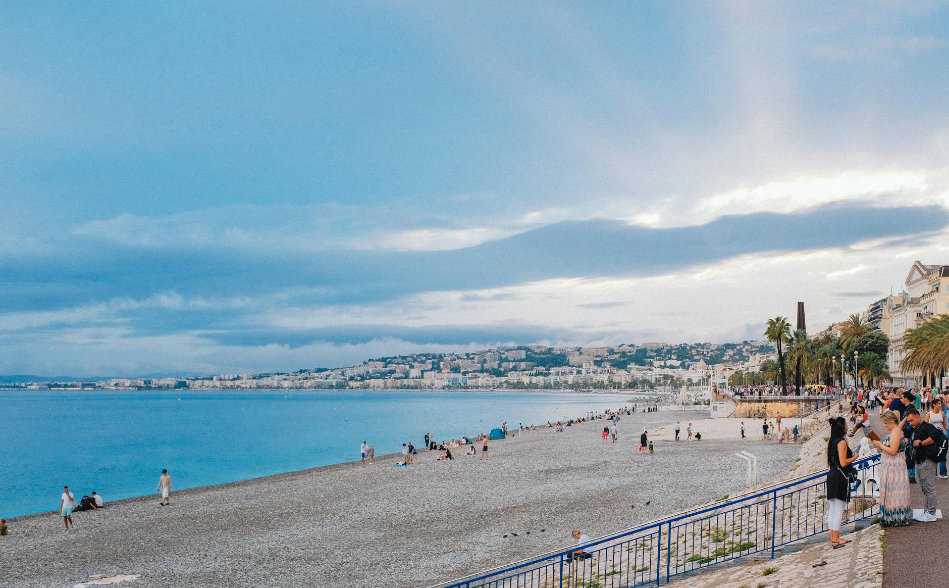 Paseo de la Promenade des Anglais en Niza